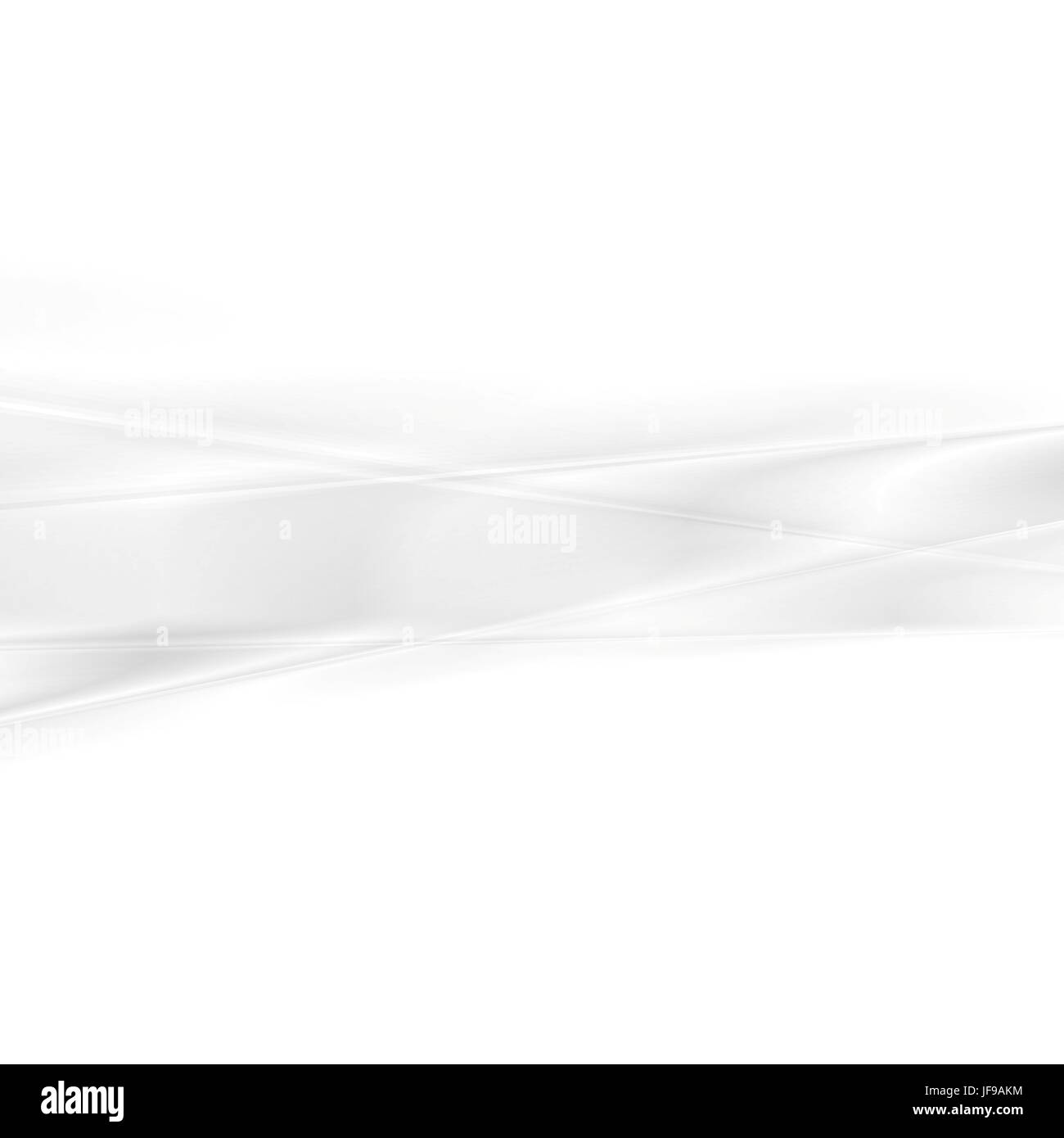 Grey abstract stripes on white background Stock Photo