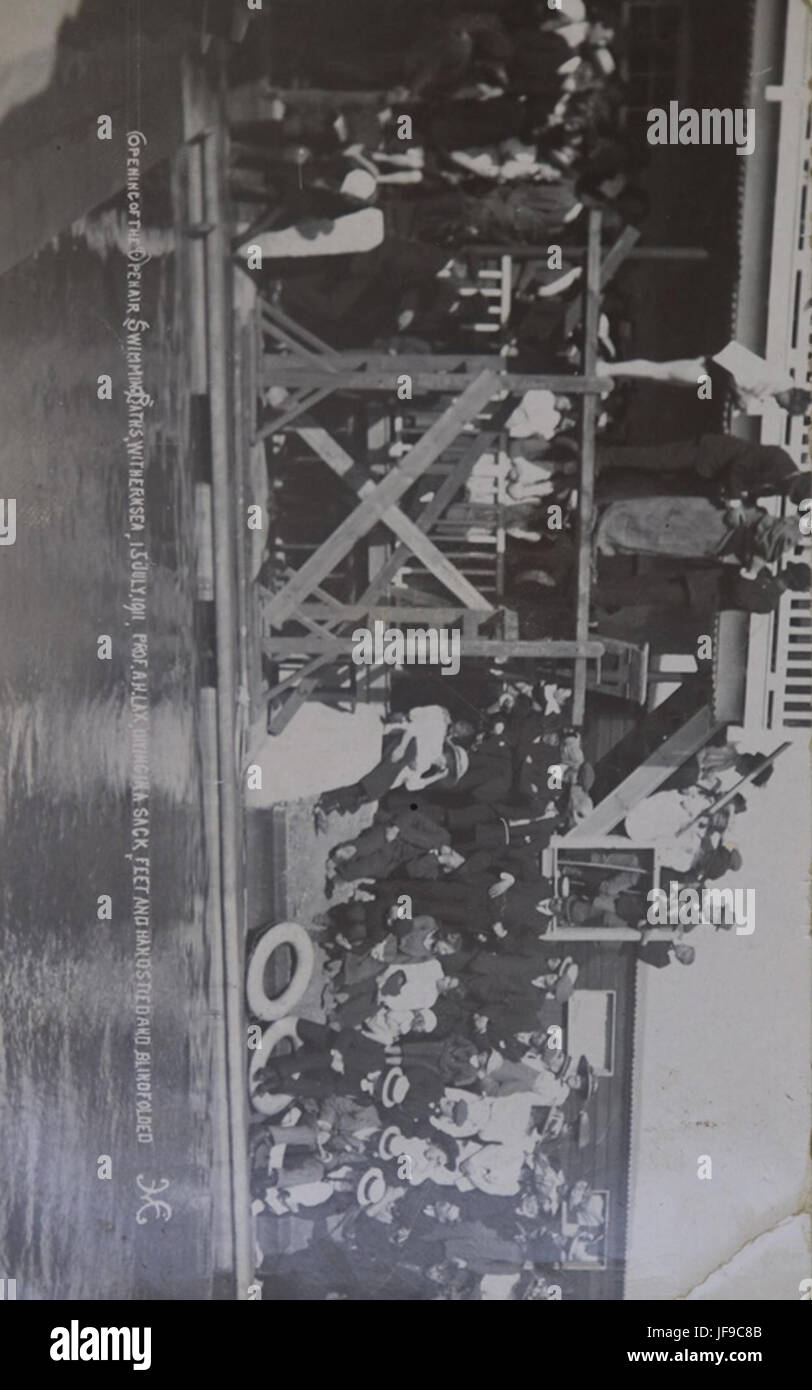 Opening of the Lee Avenue Open Air Swimming Pool, Withernsea