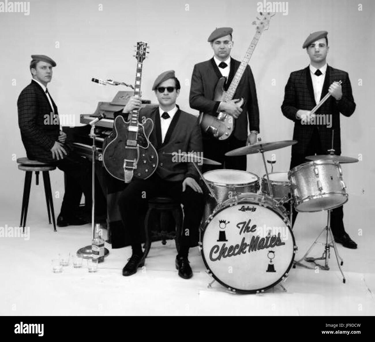 Ray Ruff Checkmates A historic photograph featuring The Check-Mates, a group or event in ...