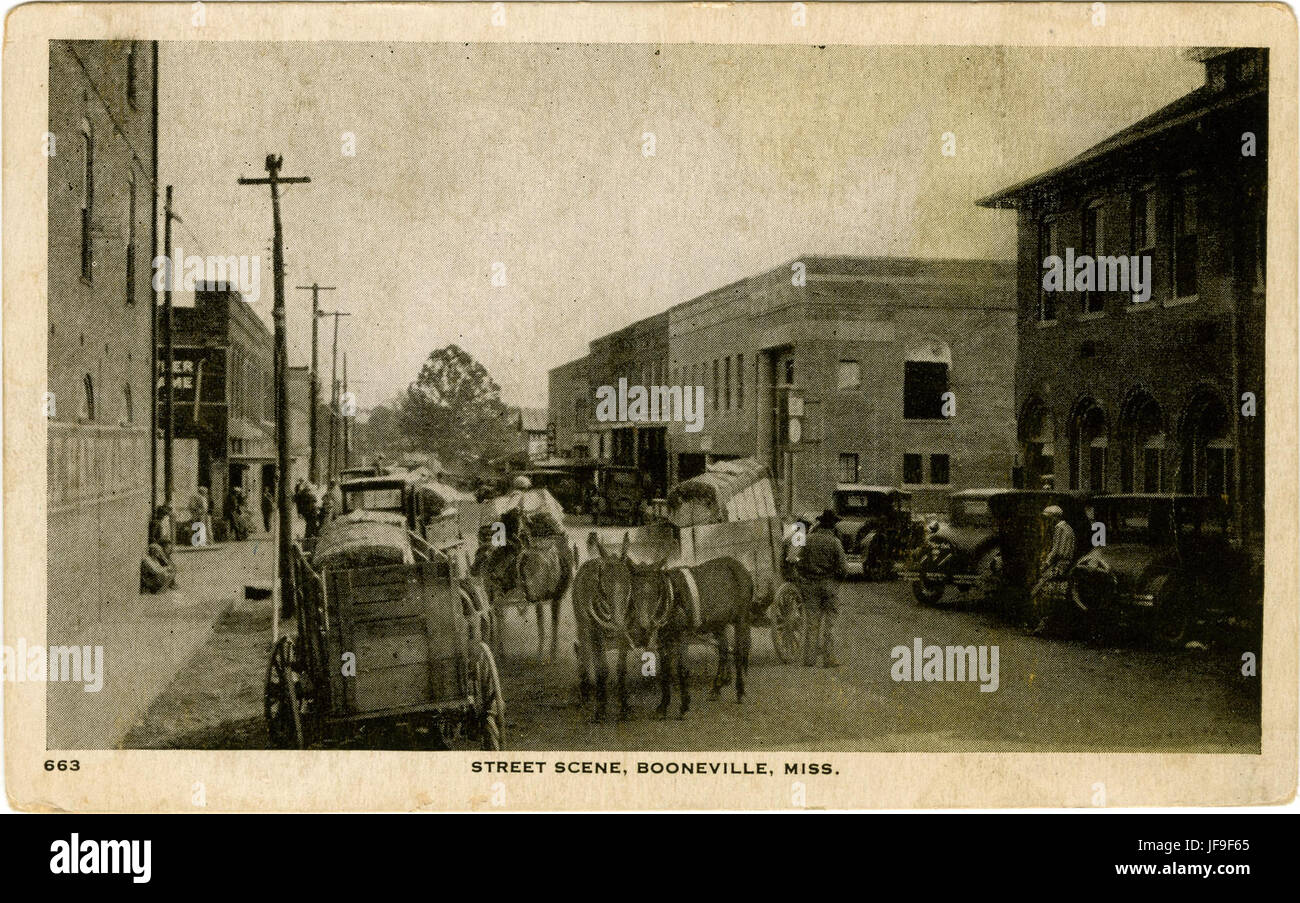 Map of booneville hires stock photography and images Alamy