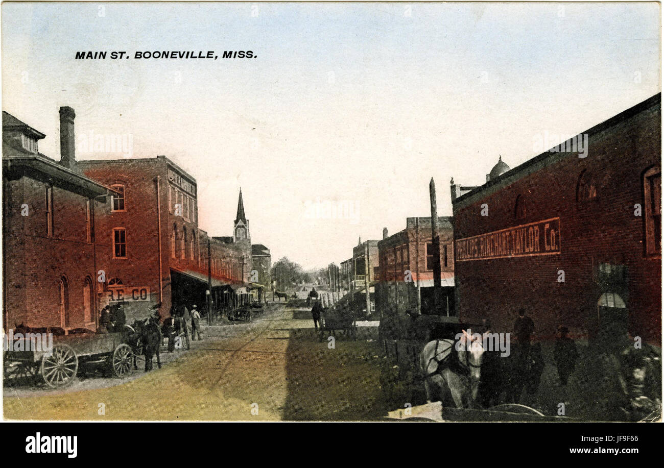 Map of booneville hires stock photography and images Alamy