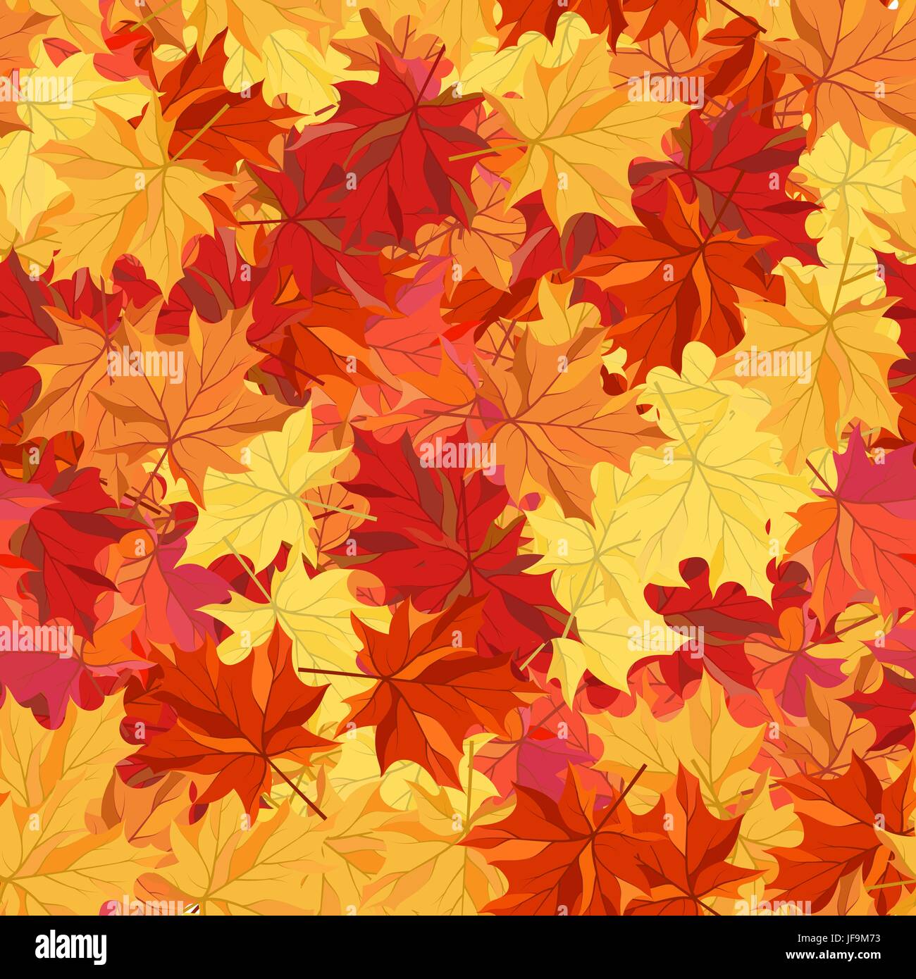 Seamless autumn maple leaves Stock Vector Image & Art - Alamy
