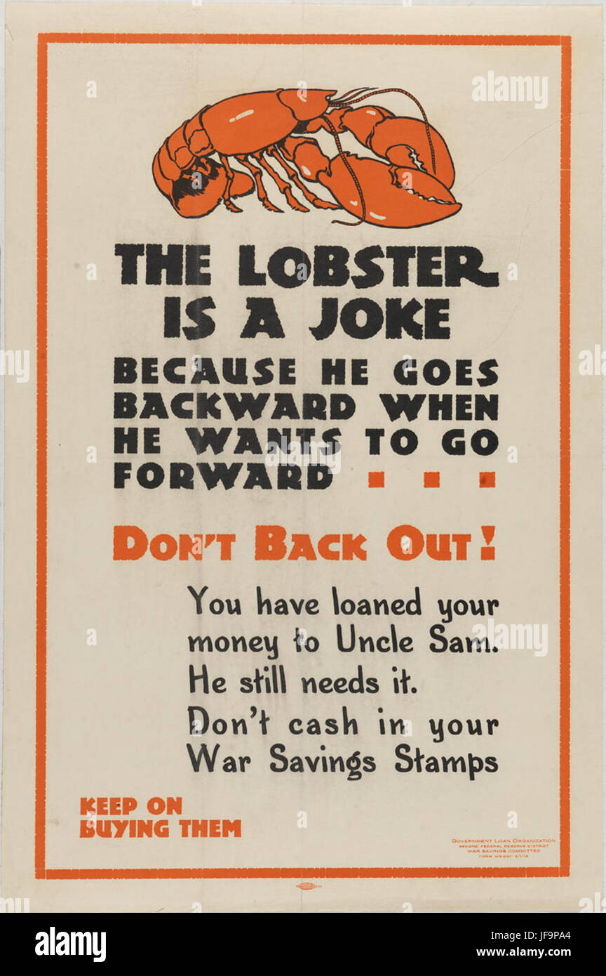 The Lobster is a Joke 34207704843 o Stock Photo