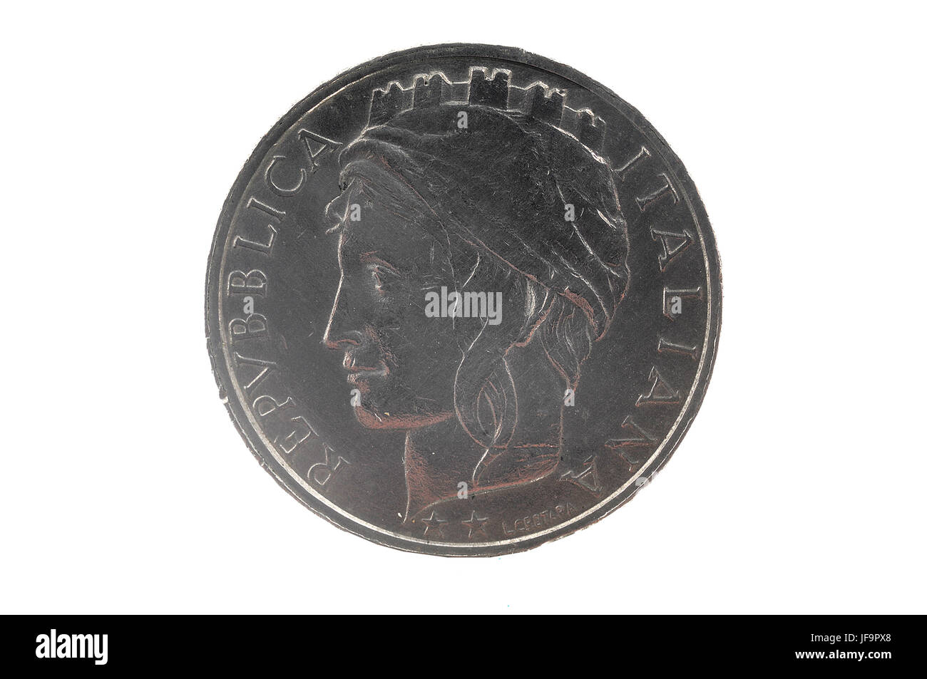 100 lira ,Italian Republic Stock Photo - Alamy