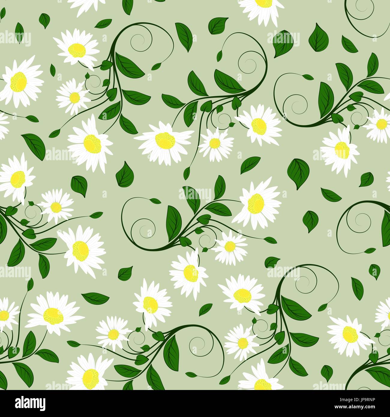 Seamless floral pattern Stock Vector Image & Art - Alamy
