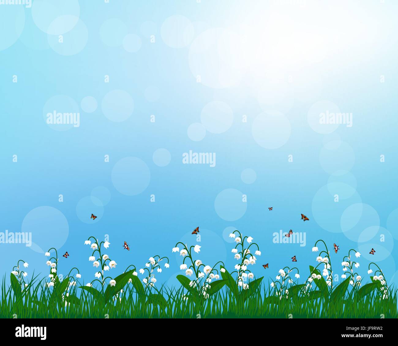 Lilies of the valley Stock Vector Image & Art - Alamy