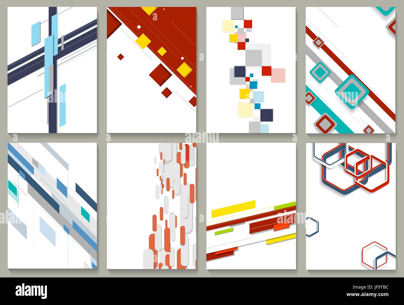 Abstract minimal geometric backgrounds set Stock Photo - Alamy