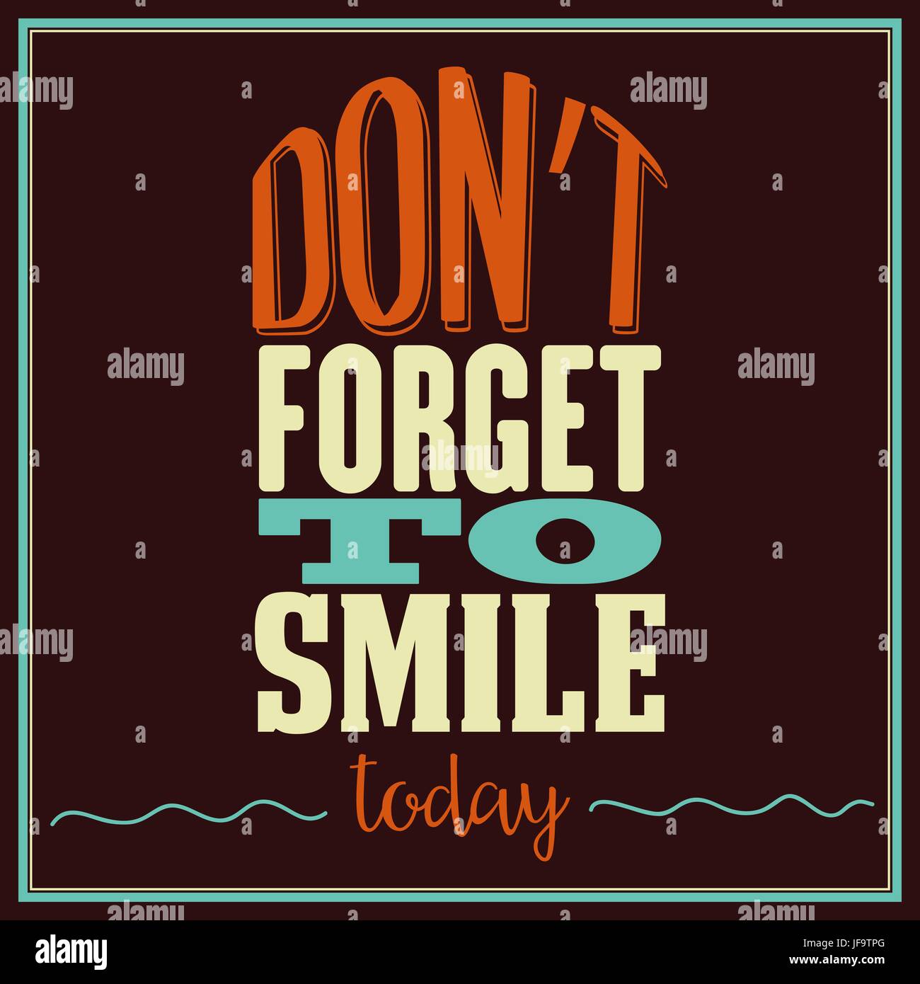 Smile today Stock Vector Images - Alamy