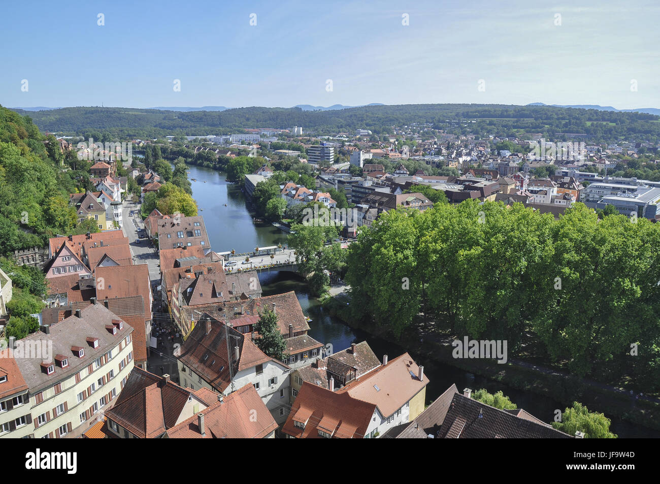 Tuebingen in the Neckar Valley, Germany Stock Photo Alamy