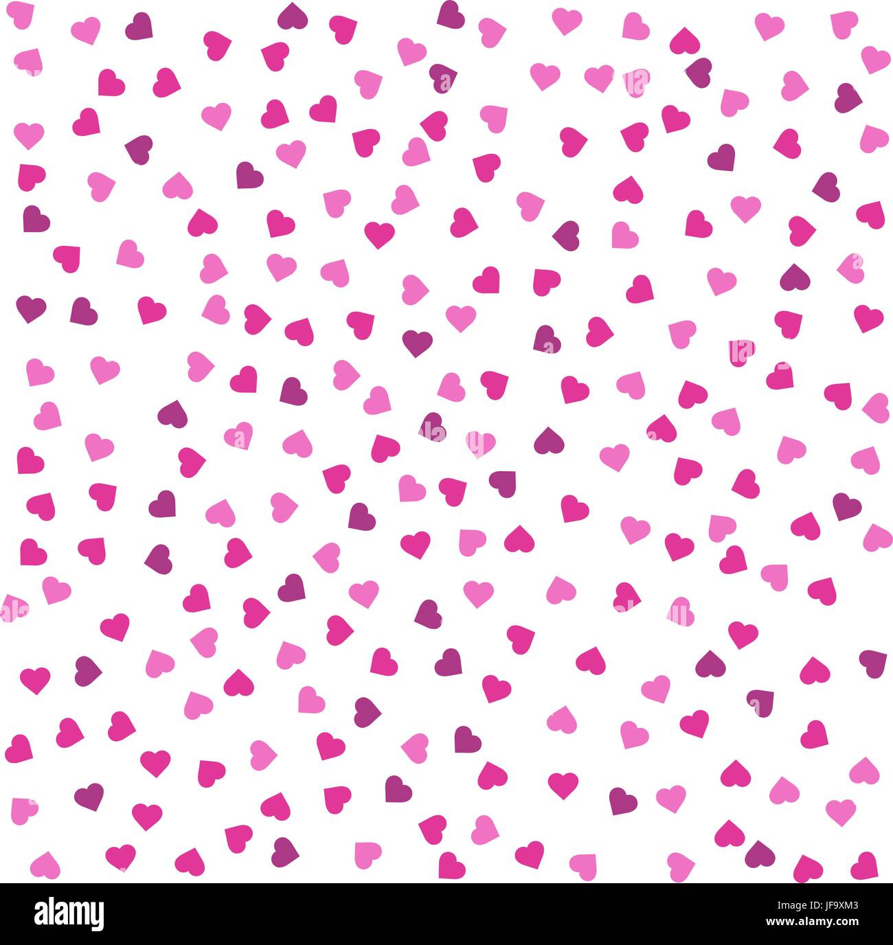 Seamless pattern with pink and purple hearts Stock Vector Image & Art ...