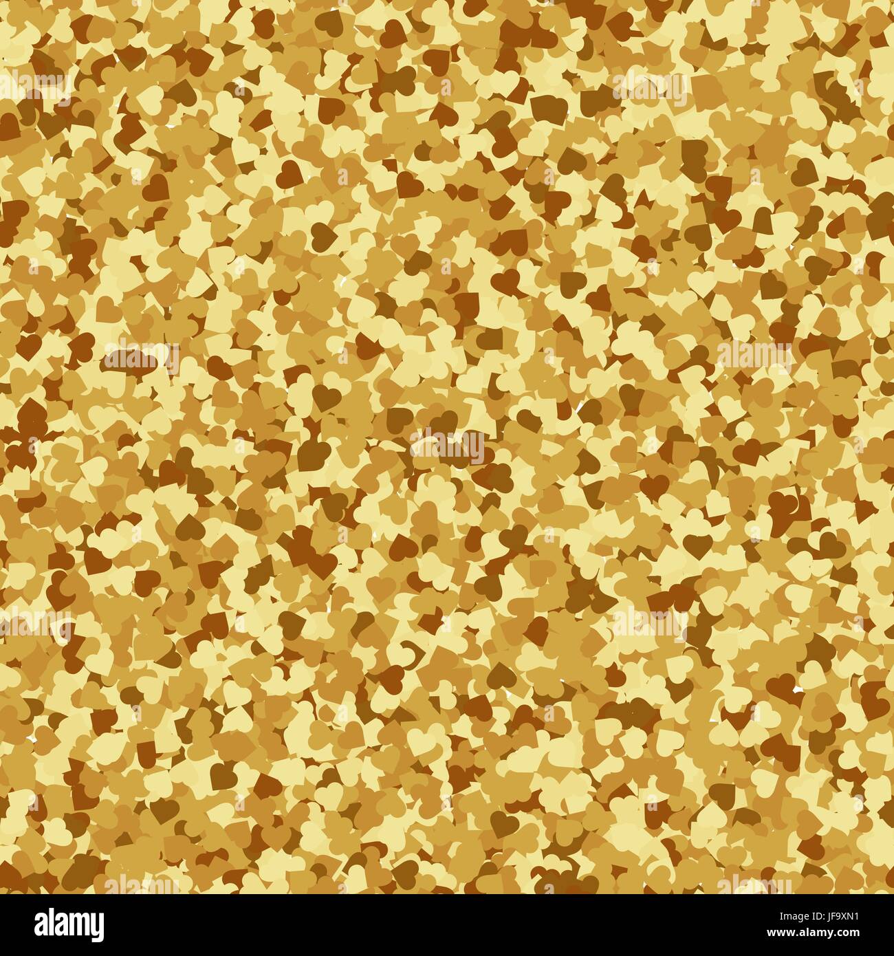 Golden hearts seamless pattern Stock Vector Image & Art - Alamy