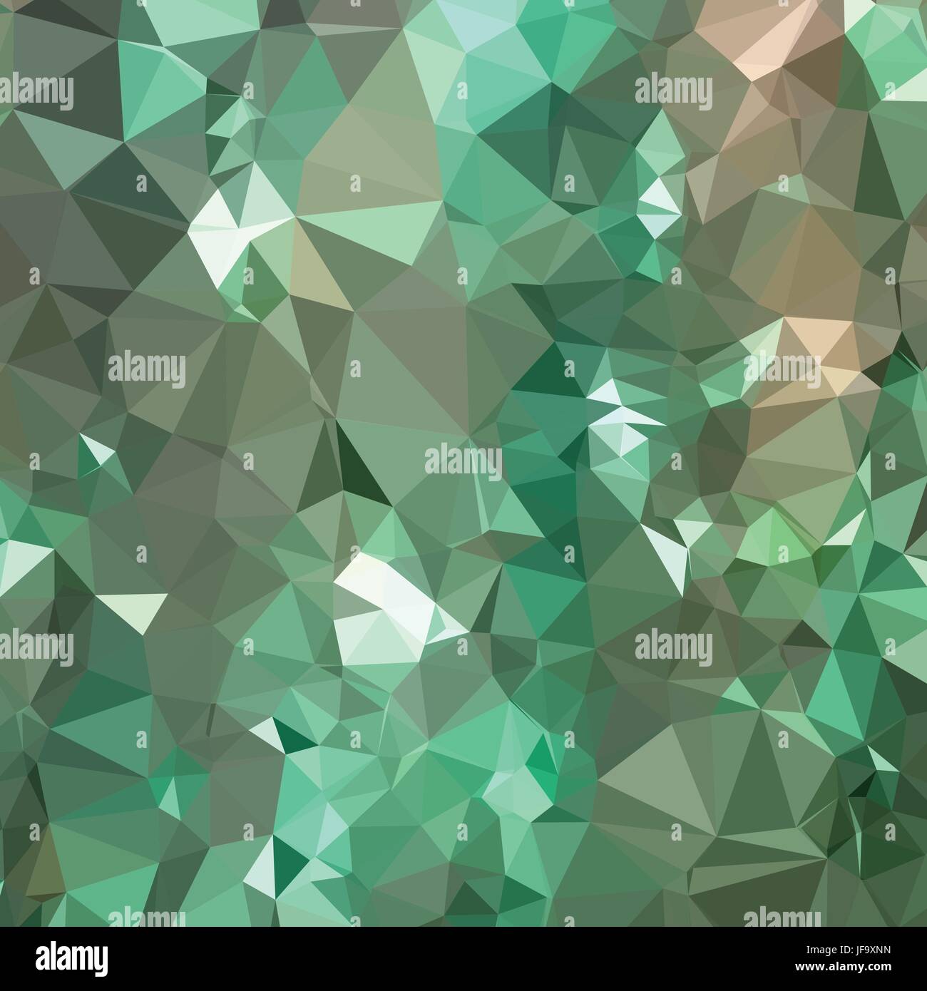 Caribbean Green Abstract Low Polygon Background Stock Vector Image ...