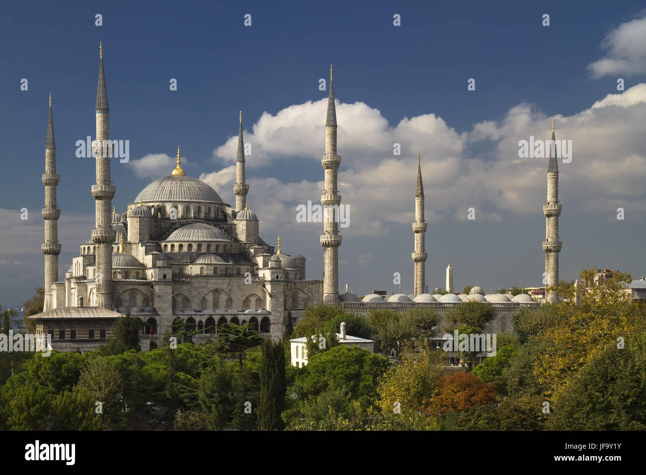 View on The Blue Mosque Stock Photo