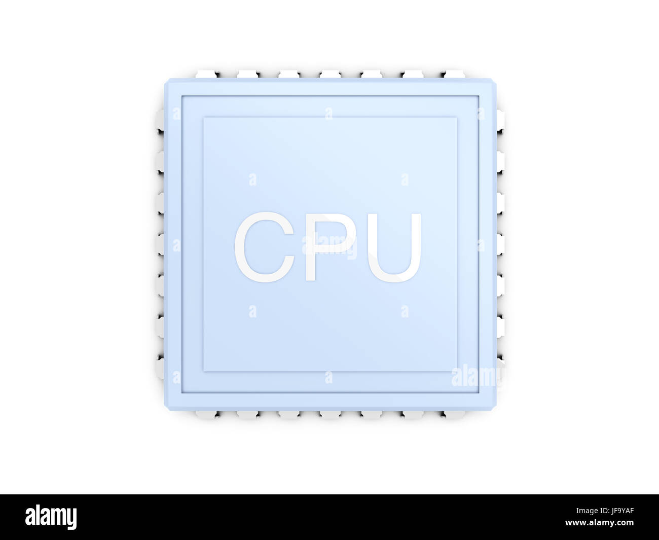 3d render cpu Cut Out Stock Images & Pictures - Alamy