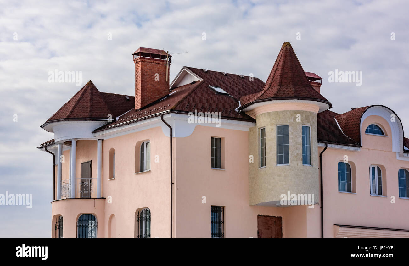 pipe on the roof Stock Photo Alamy