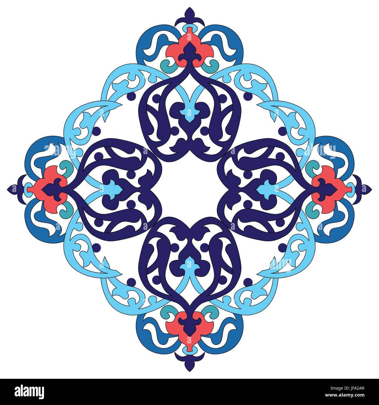 Antique ottoman turkish pattern vector design two Stock Vector Image & Art  - Alamy