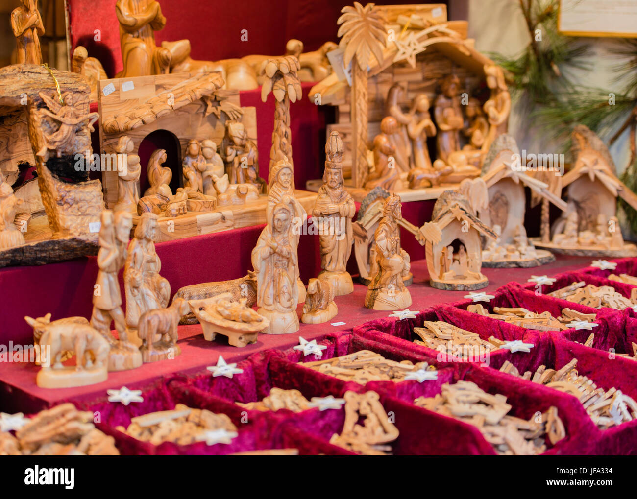 Wooden kitchen accessories shop Stock Photo Alamy