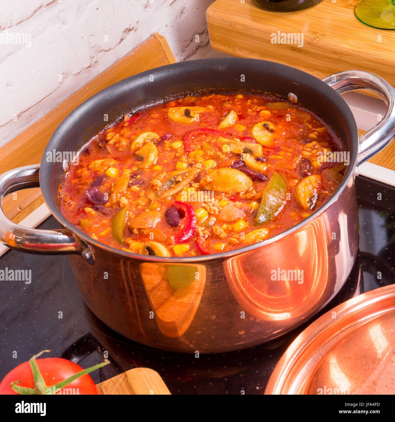 Chili con Carne Stock Photo Alamy