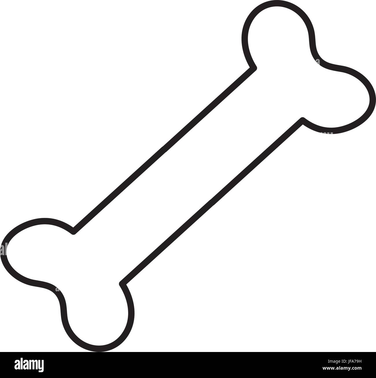 dog bone icon Stock Vector Image & Art Alamy