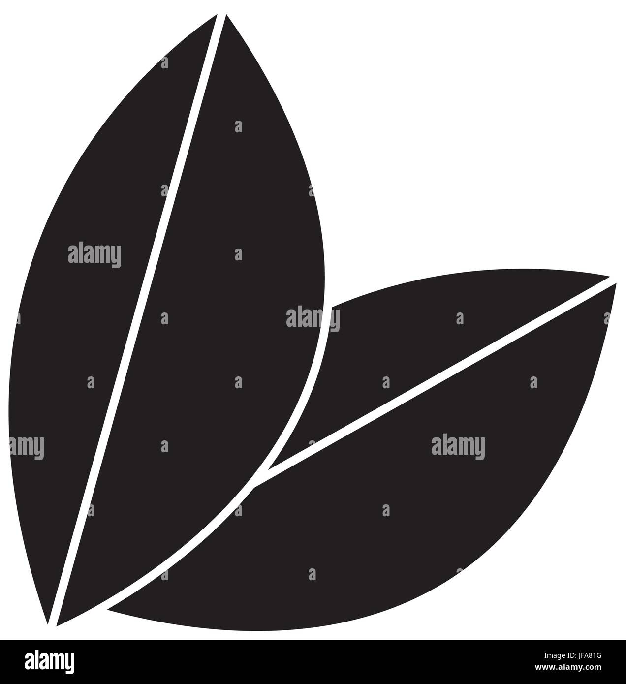 leaves icon image Stock Vector Image & Art - Alamy