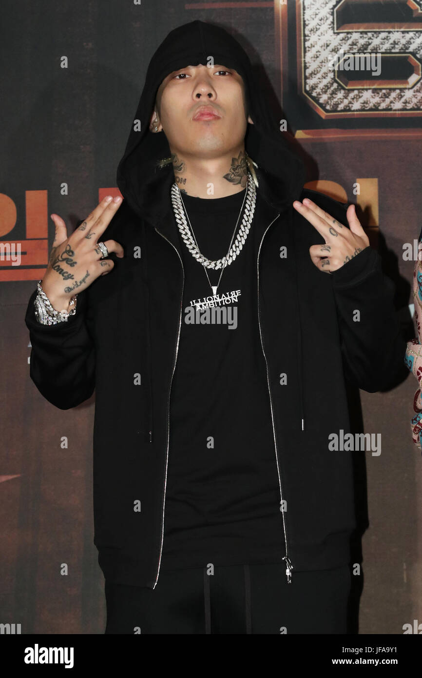 S. Korean rapper Dok2 South Korean rapper Dok2 poses for a photo during ...