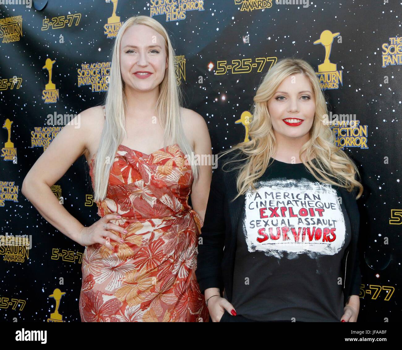 Burbank, CA. 28th June, 2017. Stephanie Paris, Emma Julia Jacobs at