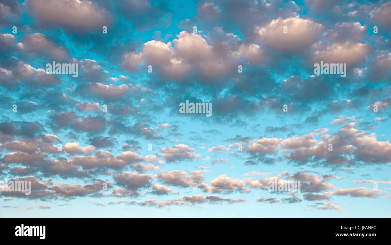 A beautiful blue sky with clouds Stock Photo - Alamy