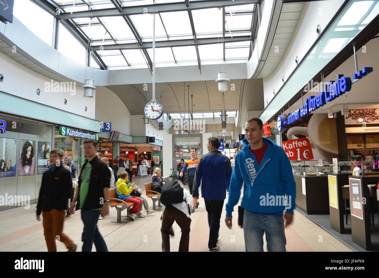 Potsdam Train Station Stock Photo Alamy