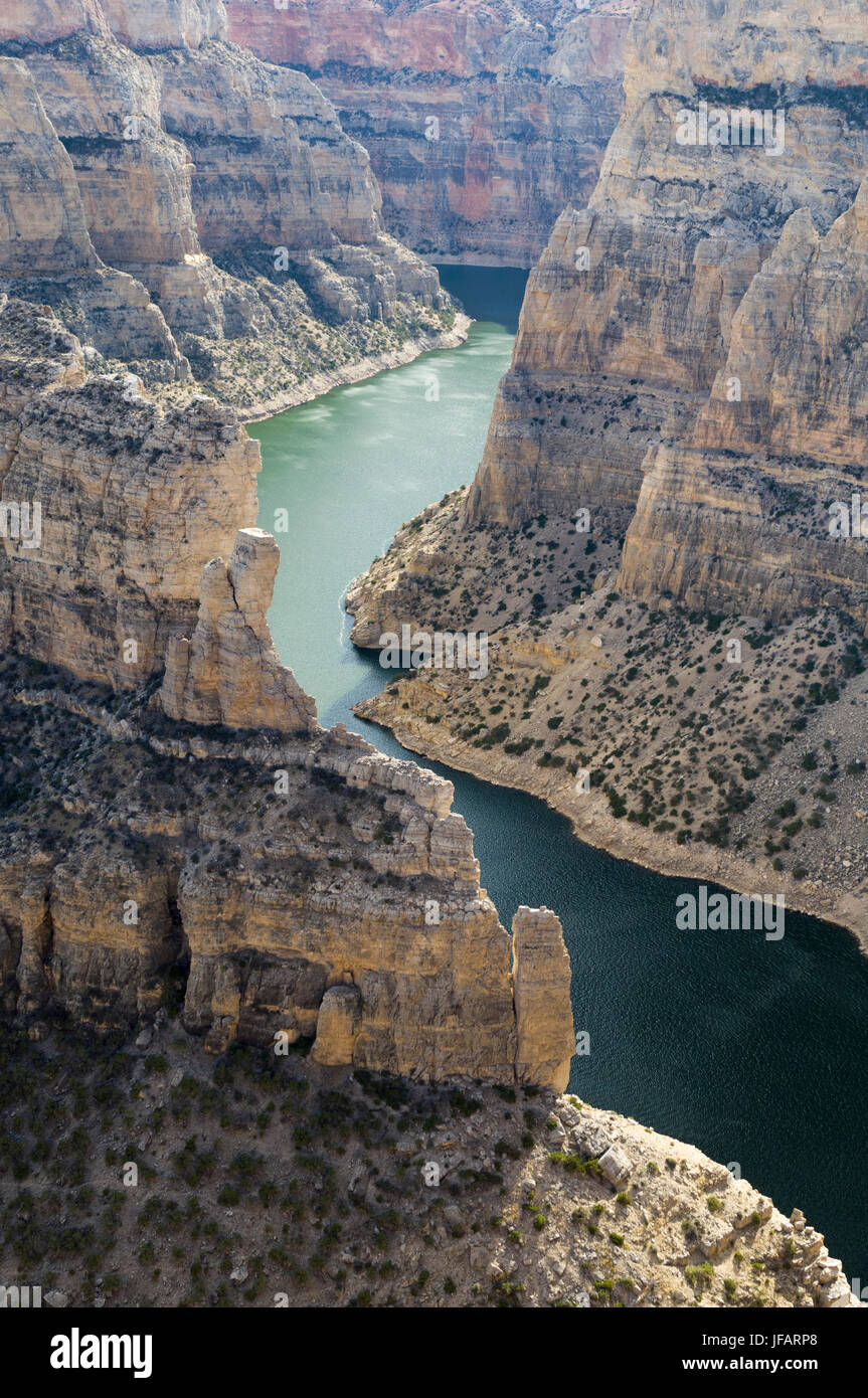 Horseshoe Bend, Bighorn Canyon National Recreation Area, Wyoming, USA