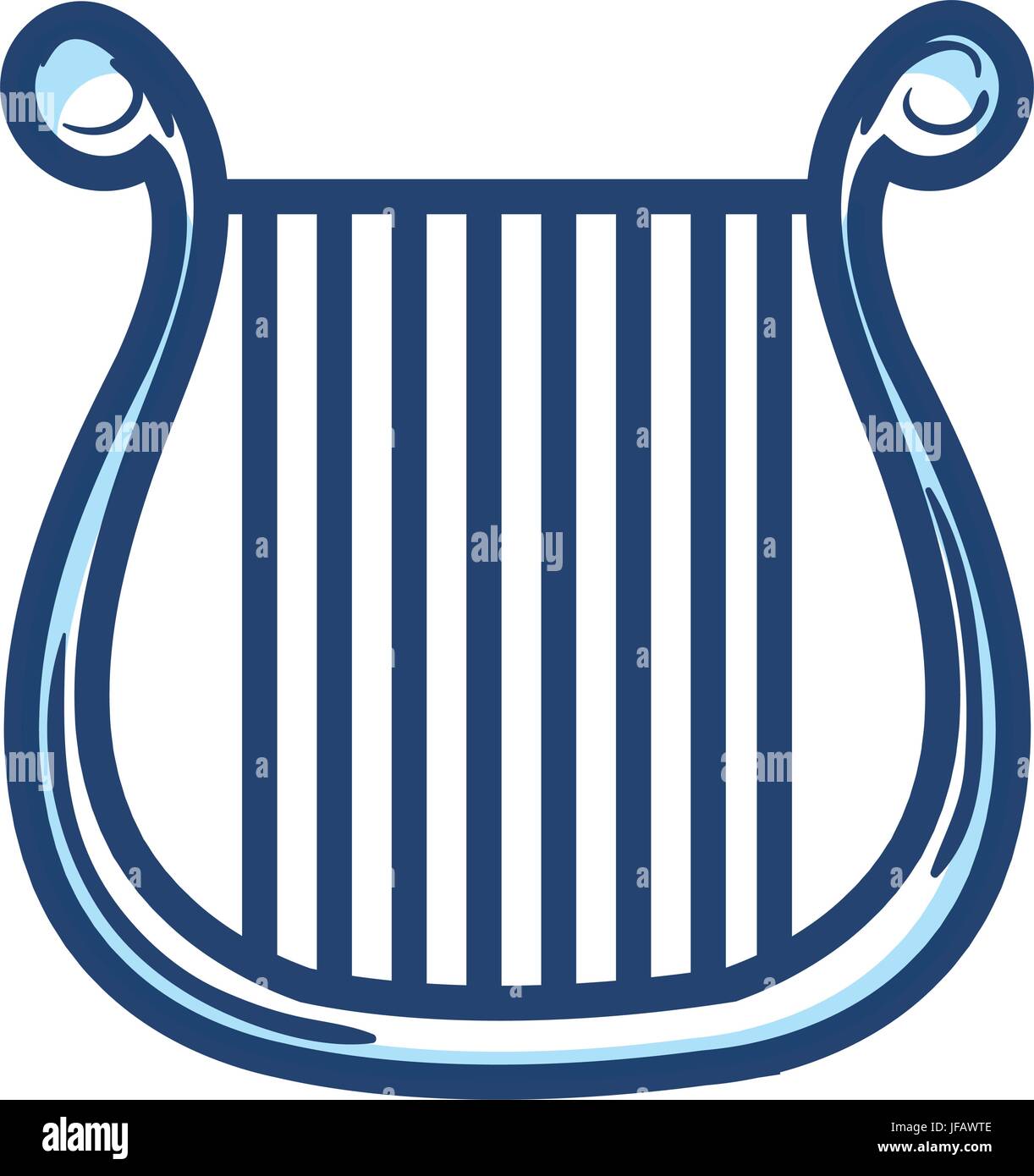 harp musical instrument icon vector illustration design Stock Vector ...