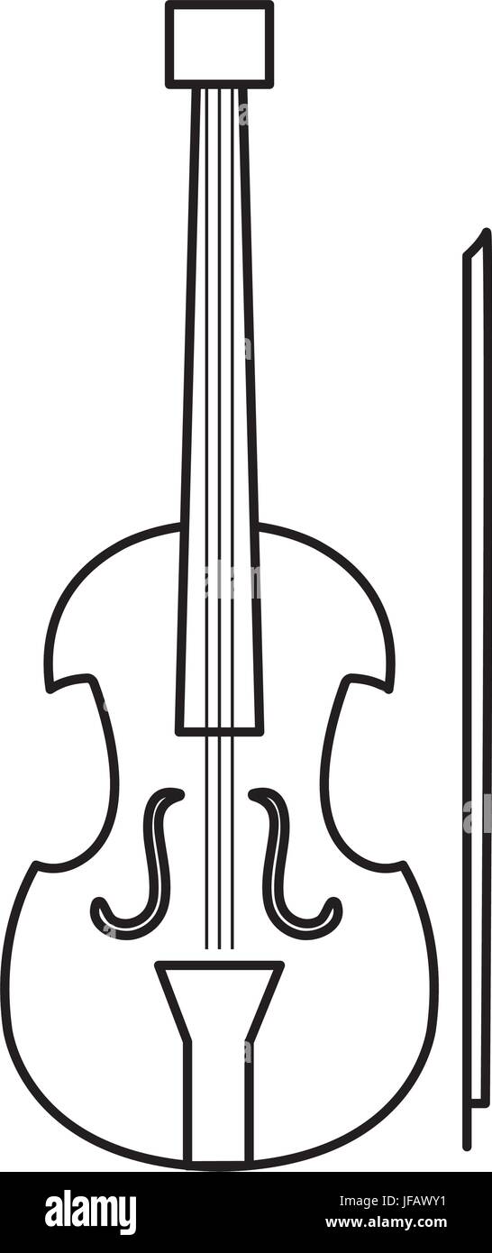cello musical instrument icon vector illustration design Stock Vector ...
