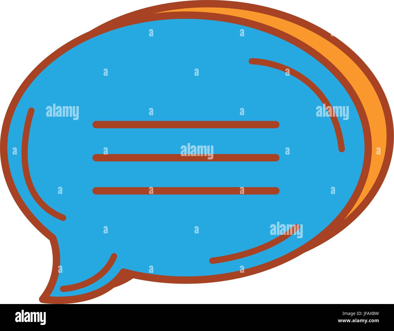speech bubble message icon vector illustration design Stock Vector ...