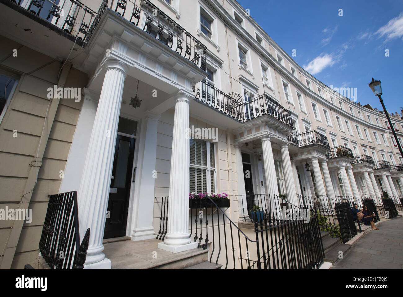 Royal Crescent, Grade II* listed street consisting of curved facing