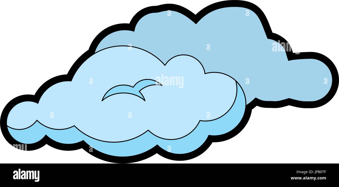 cloud icon over white background vector illustration Stock Vector Image ...