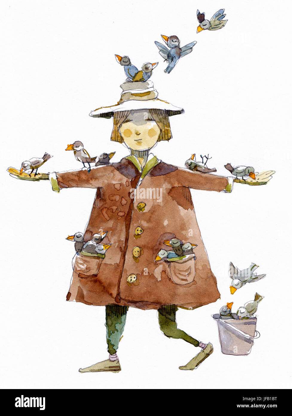 Bird Feeder Illustration Stock Photos Bird Feeder Illustration
