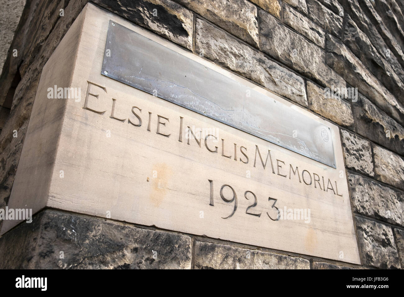 The former Elsie Inglis Memorial Maternity Hospital, Edinburgh Stock