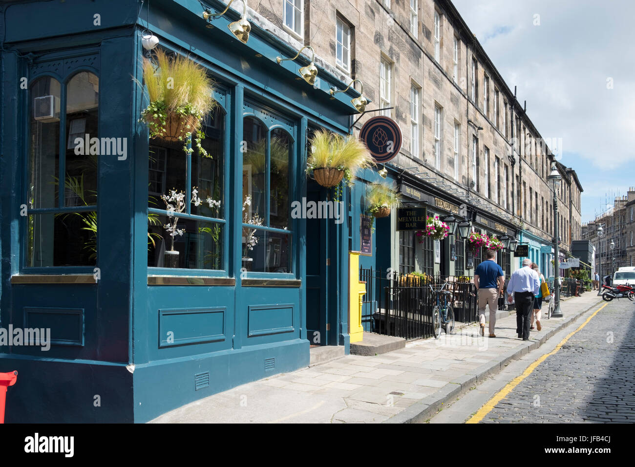 The Voyage of Buck pub in William Street, Edinburgh Stock Photo Alamy