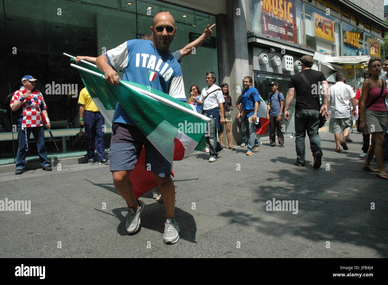 Impressions from the 2006 FIFA World Cup in Berlin from 9 July 2006