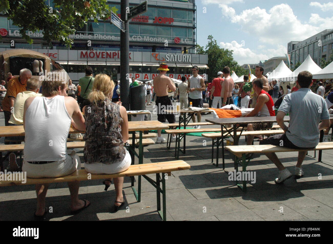 Impressions from the 2006 FIFA World Cup in Berlin from 9 July 2006