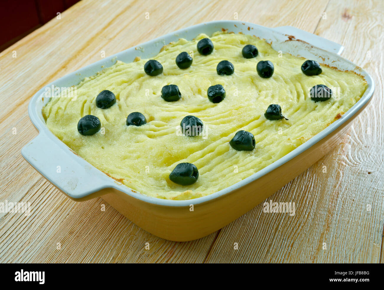 Portuguese Cod Fish Casserole Stock Photo - Alamy