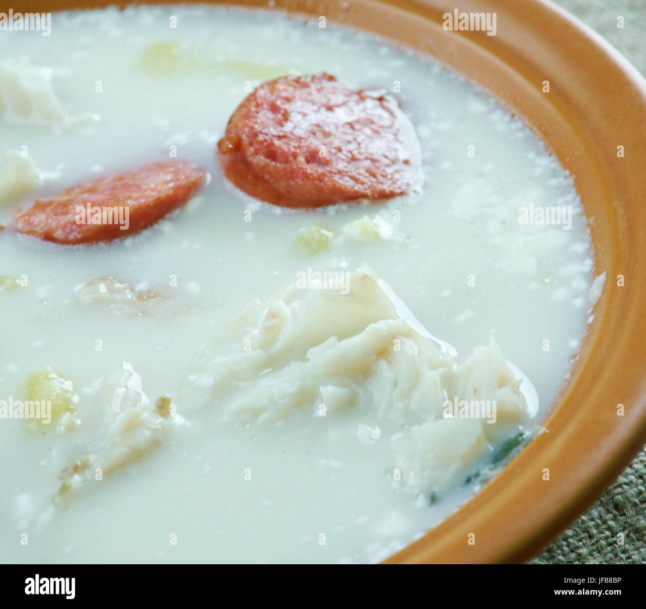 Perch Chowder Recipe Rustic perch hi-res stock photography and images - Alamy