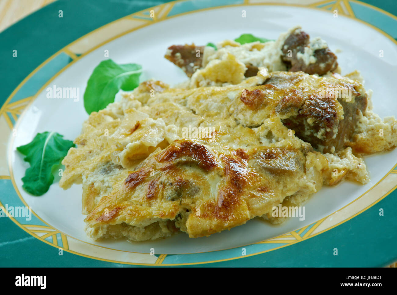 veal Orloff Frenchstyle meat Stock Photo Alamy