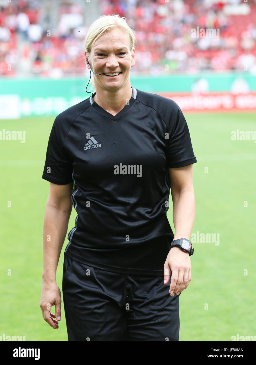Referee Bibiana Steinhaus Stock Photo