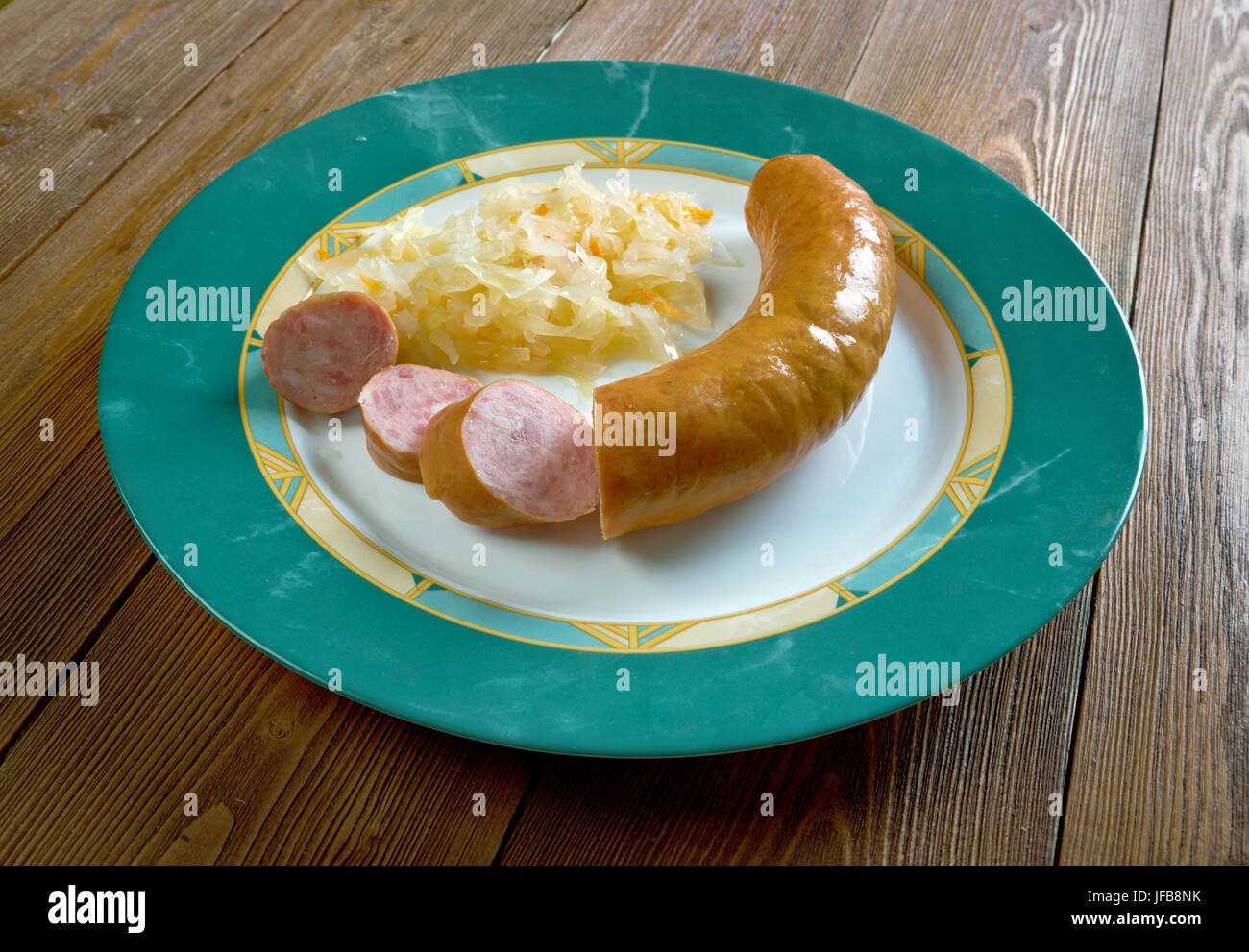 Carniolan sausage Stock Photo Alamy