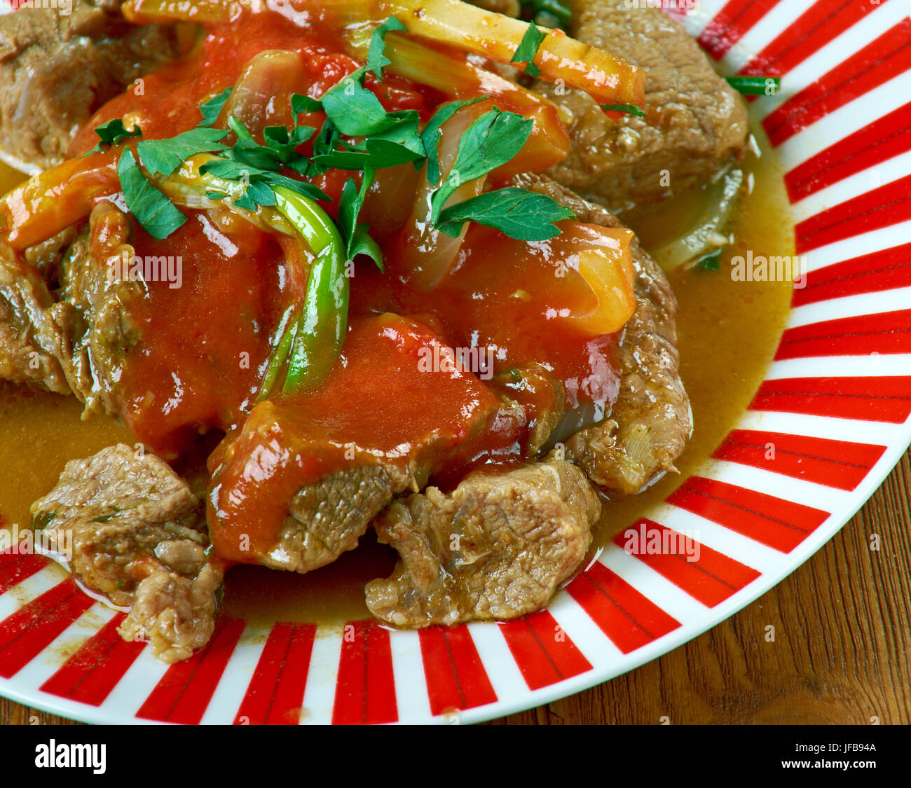 Moroccan Tagine Makfoul Stock Photo Alamy