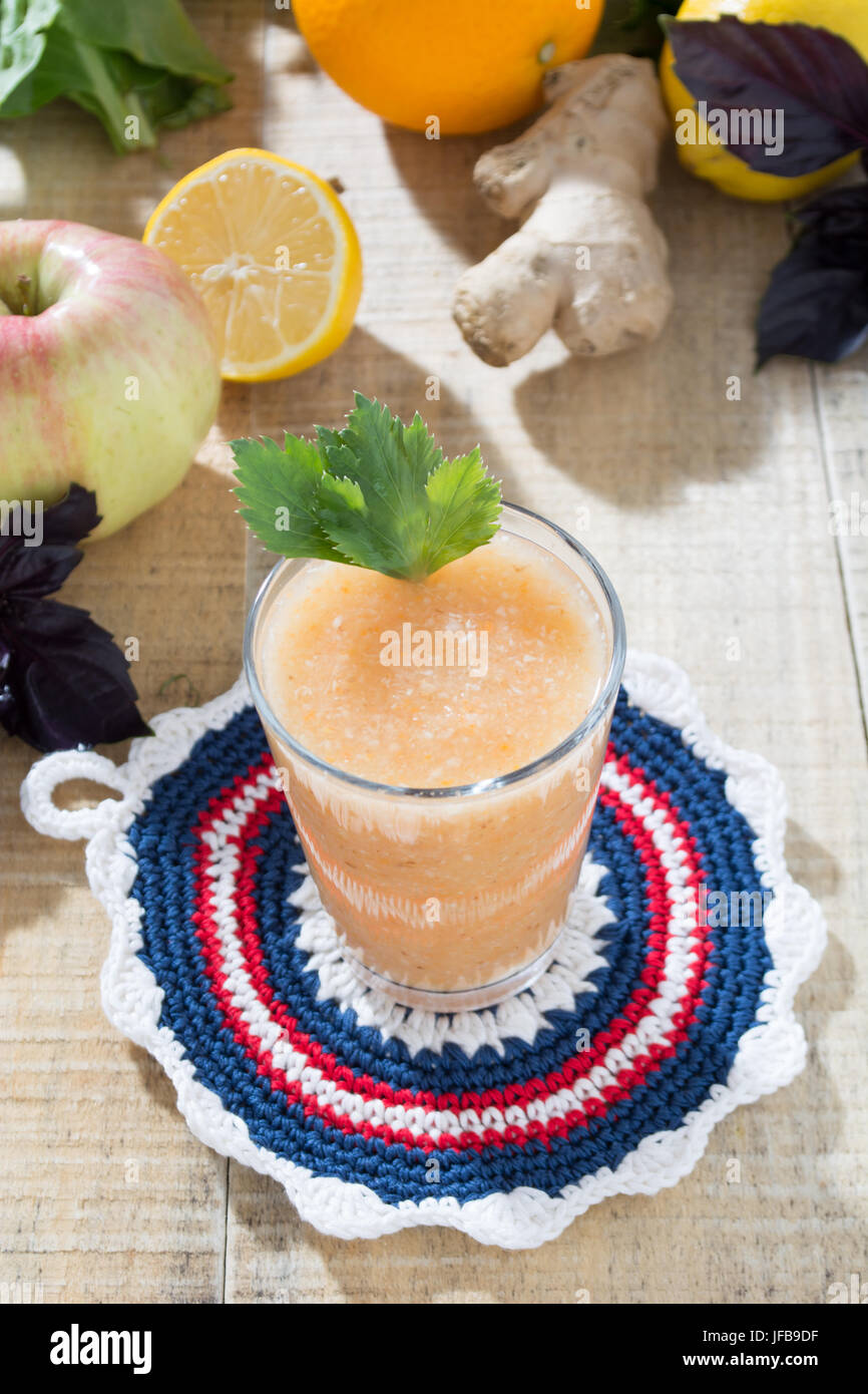 Healthy ginger drink Stock Photo Alamy