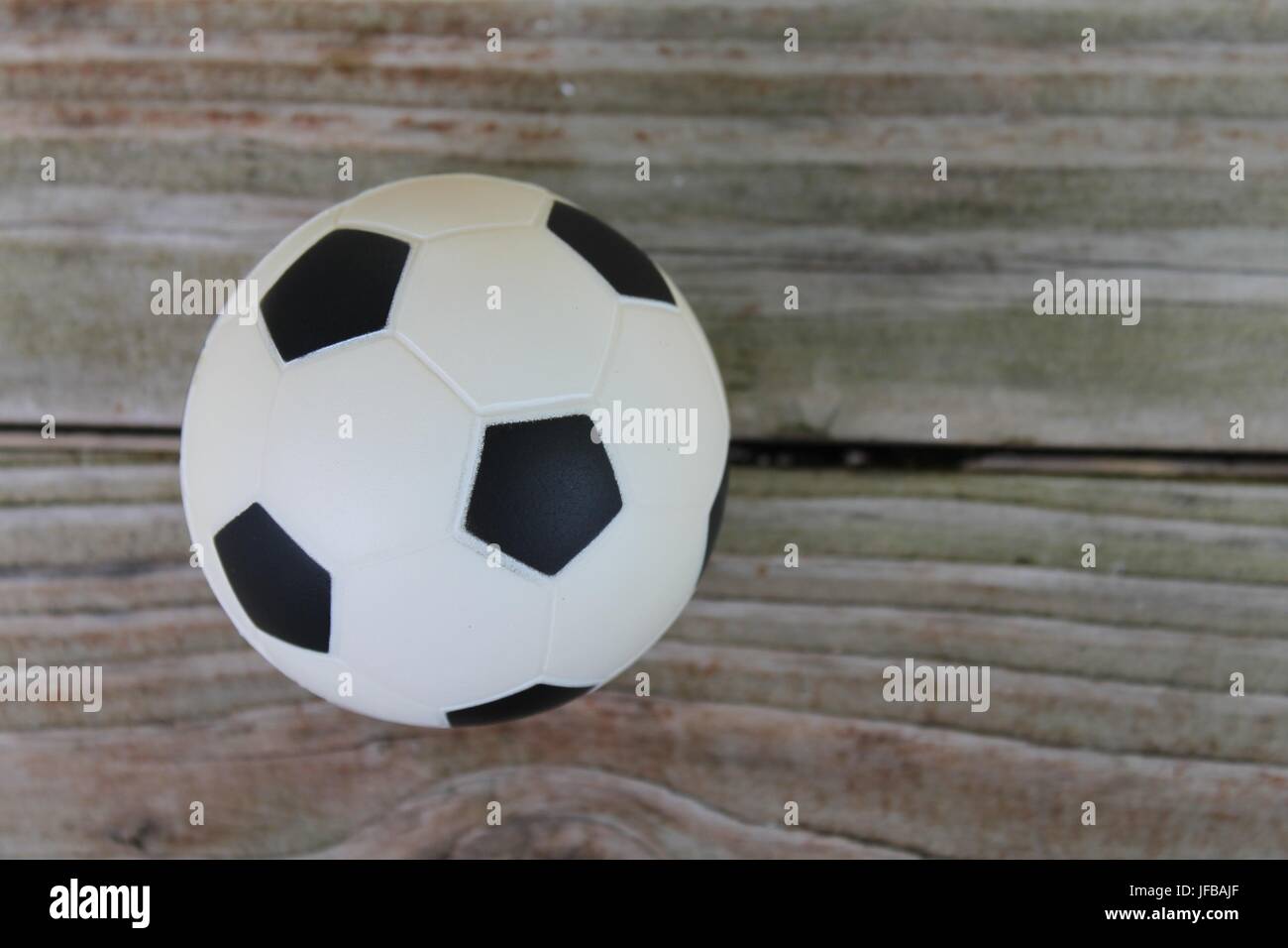 soccer ball closeup Stock Photo