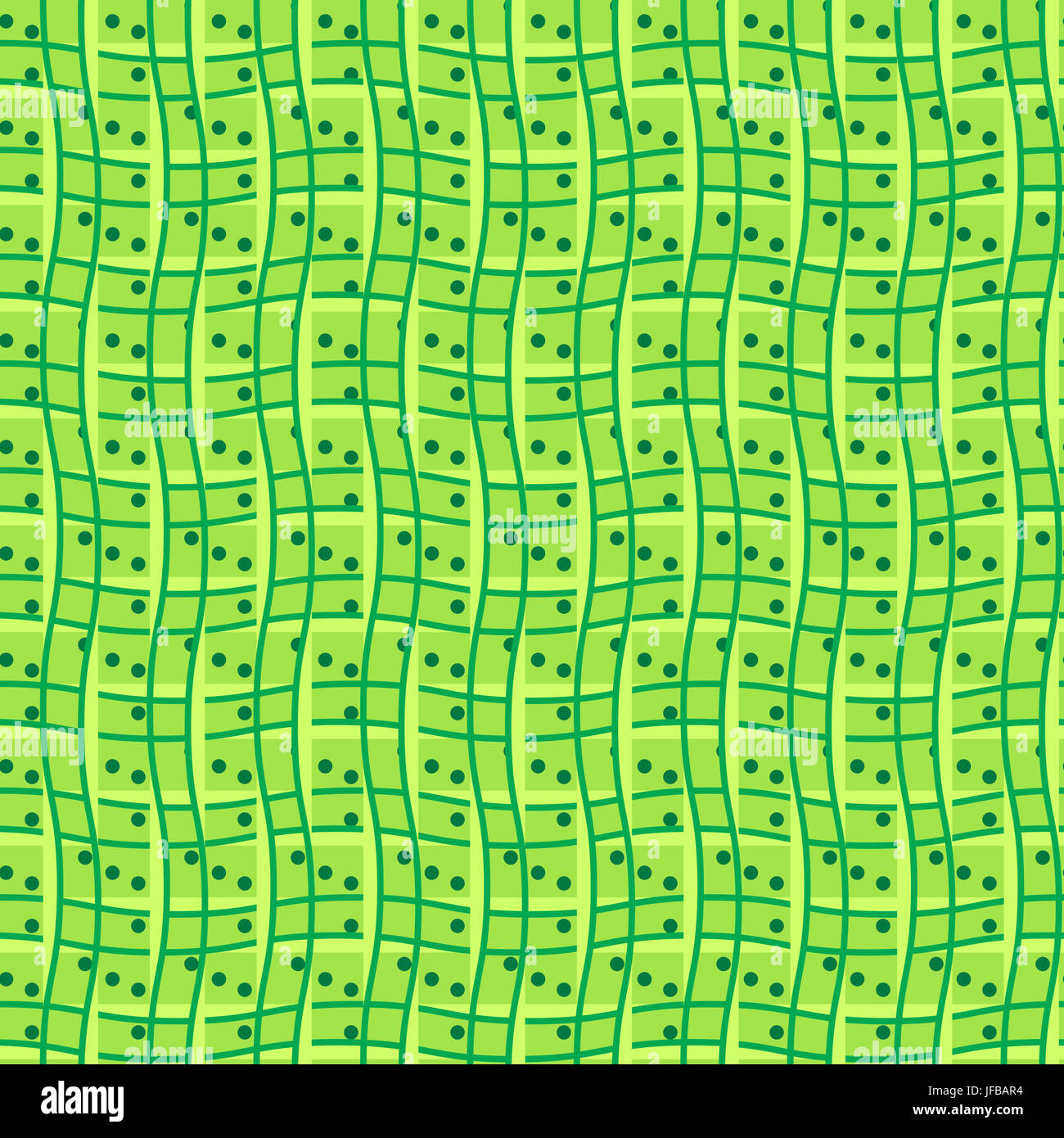 Green square wave patterns hi-res stock photography and images - Alamy