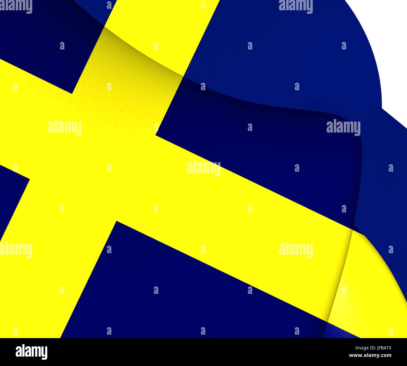 Flag of Sweden Stock Photo - Alamy