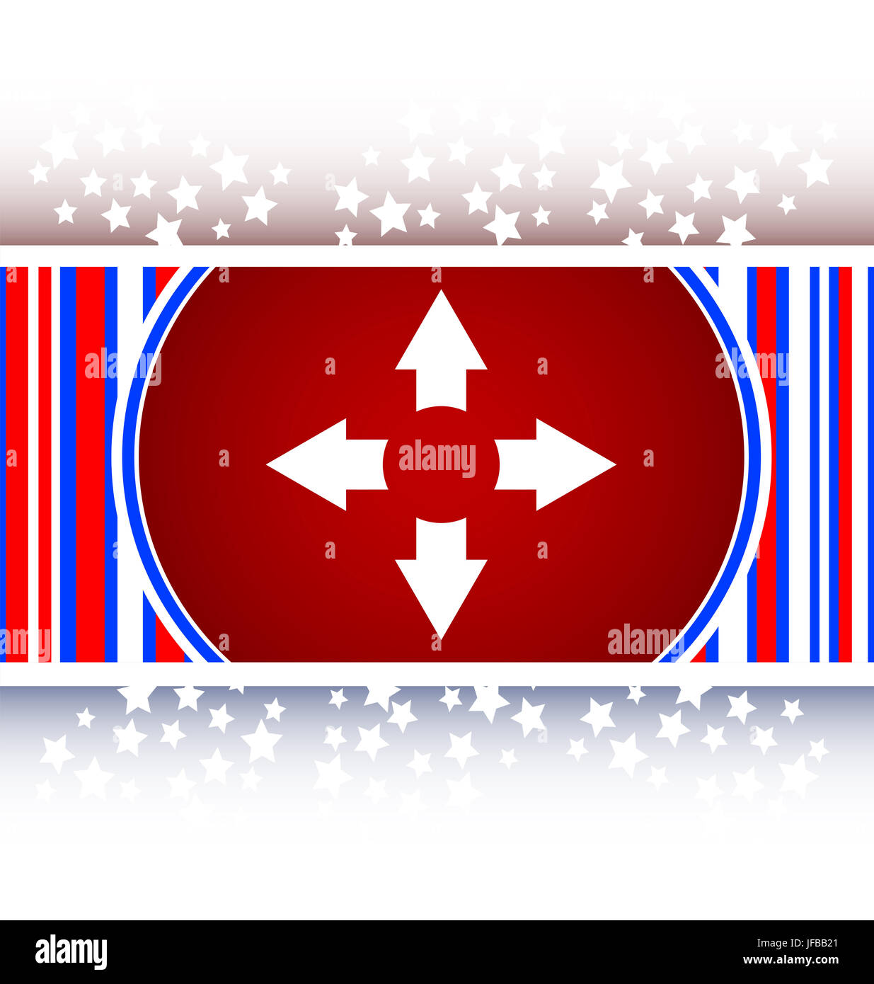 Vibrant red 3d arrow symbol hi-res stock photography and images - Alamy